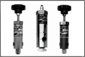 high pressure relief valves